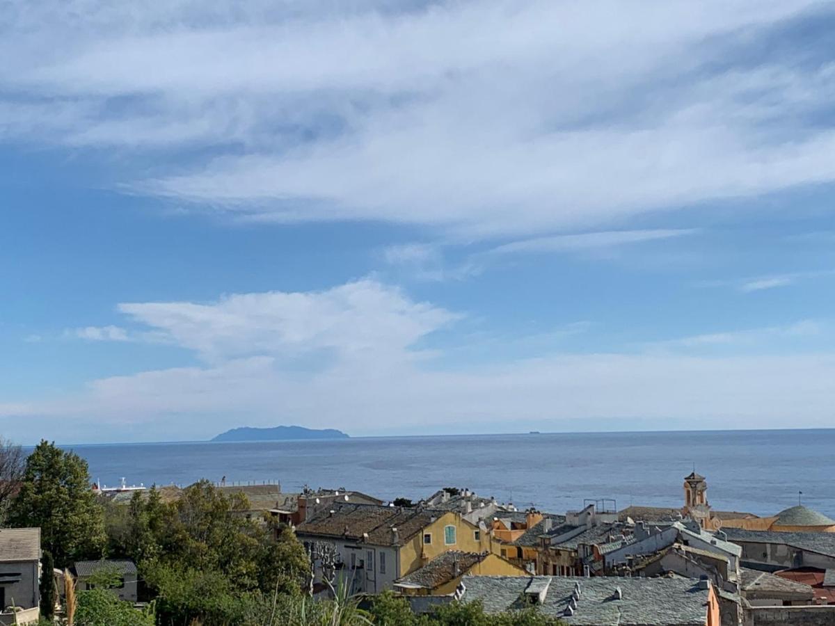 Magnifique Maison Avec Vue Mer Hauteur De Bastia Bastia  Exterior foto