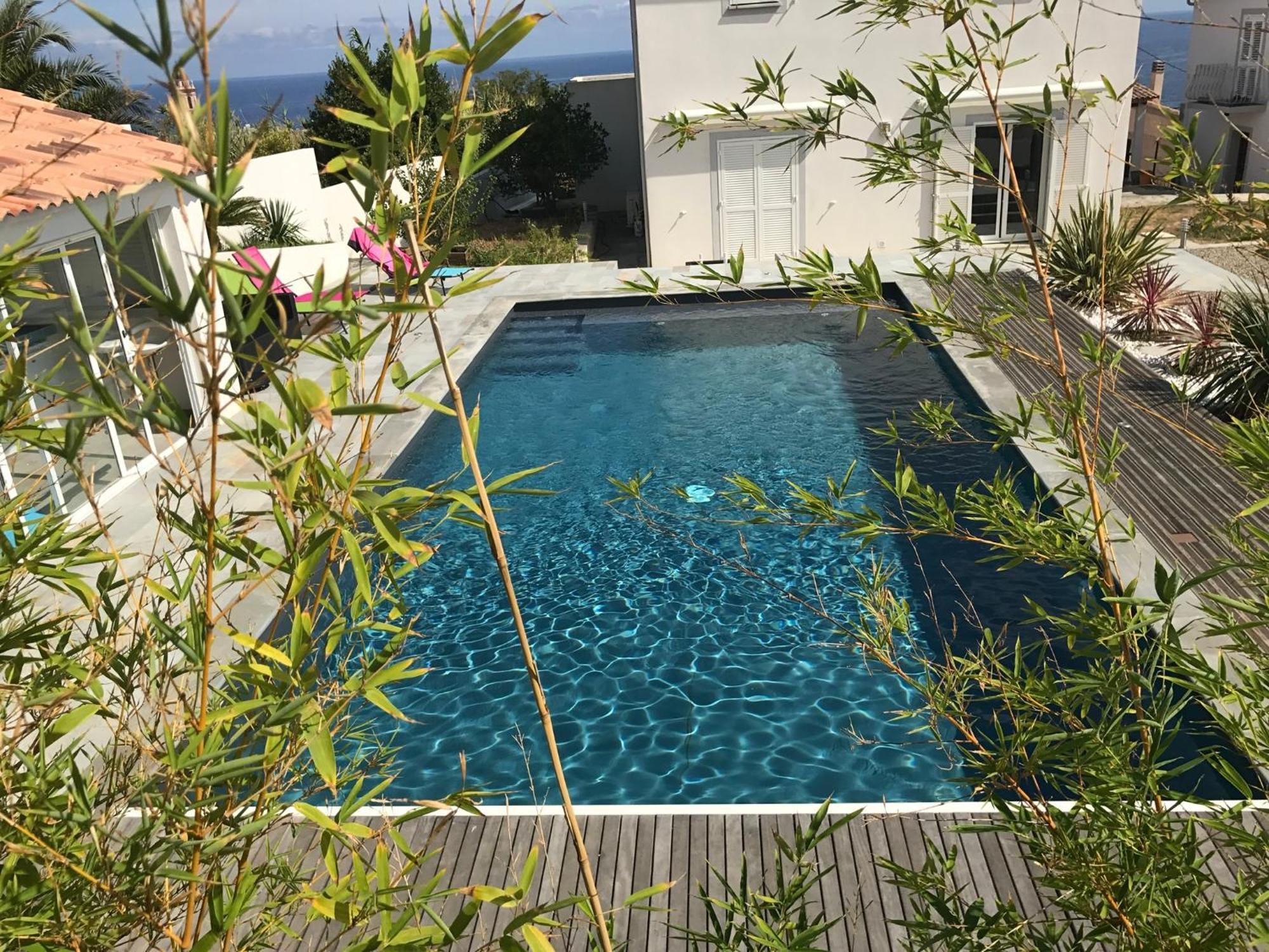 Magnifique Maison Avec Vue Mer Hauteur De Bastia Bastia  Exterior foto